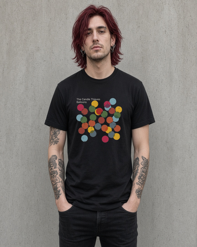The Candle Thieves – Balloons Tee (Black)
