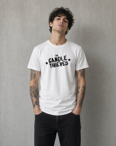 The Candle Thieves – Logo Tee (White)