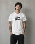The Candle Thieves logo tee – white